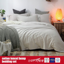 Cotton Lyocell Hemp Blended Sheet Set Factory Direct Sale